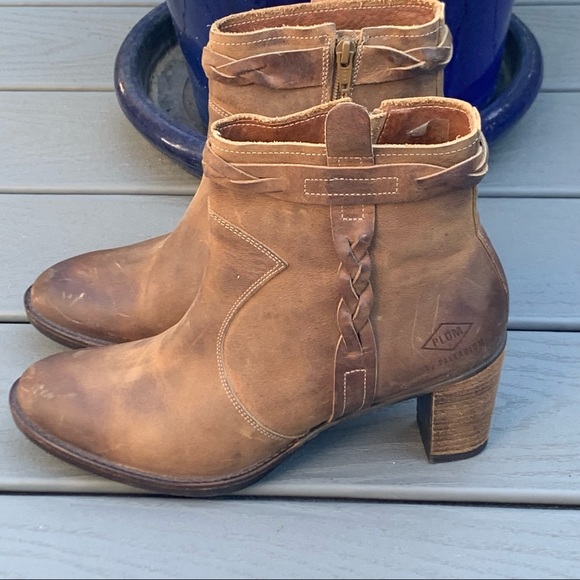 PLDM BY PALLADIUM Waxed Leather Ankle Boot Women’s size 9 - Picture 2 of 15